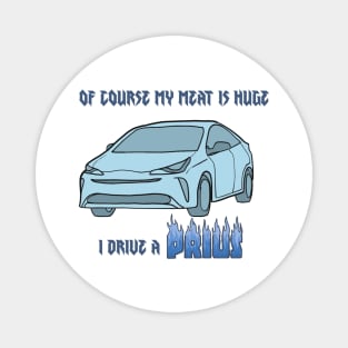 Meat Prius Magnet
